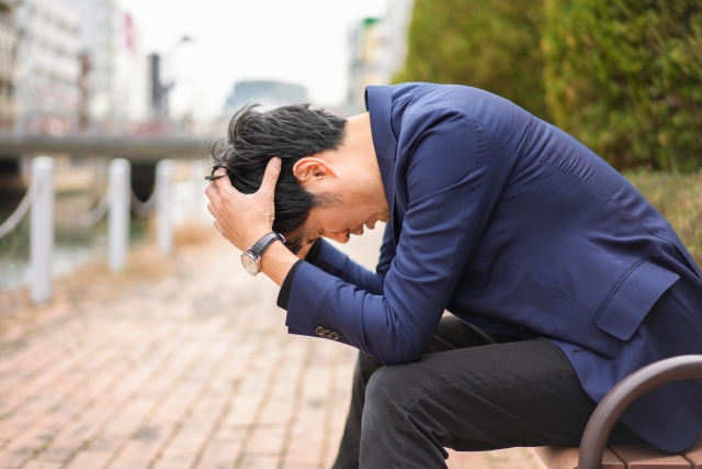 ストレスを感じている経営者